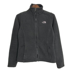 THE NORTH FACE ノースフェイス FLASHDRY フリースジャケット アウトドア ブラック (レディース S) 中古 古着 T1153