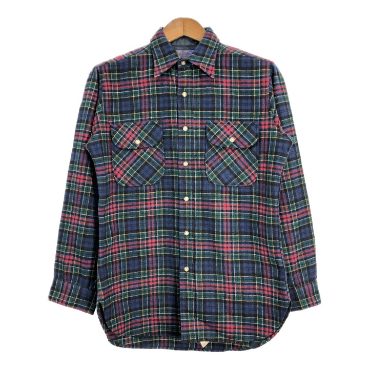 楽天市場】70年代 USA製 PENDLETON ペンドルトン ウールシャツ  