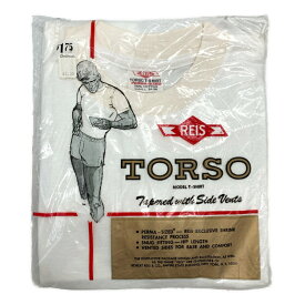 デッドストック 70年代 USA製 REIS 無地 Tシャツ ヴィンテージ ホワイト (メンズ S) 中古 古着 T2904