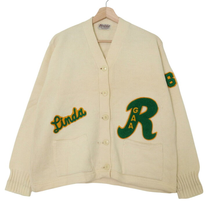 楽天市場】60年代 Colorado Knit レタードニット ウール カーディガン 