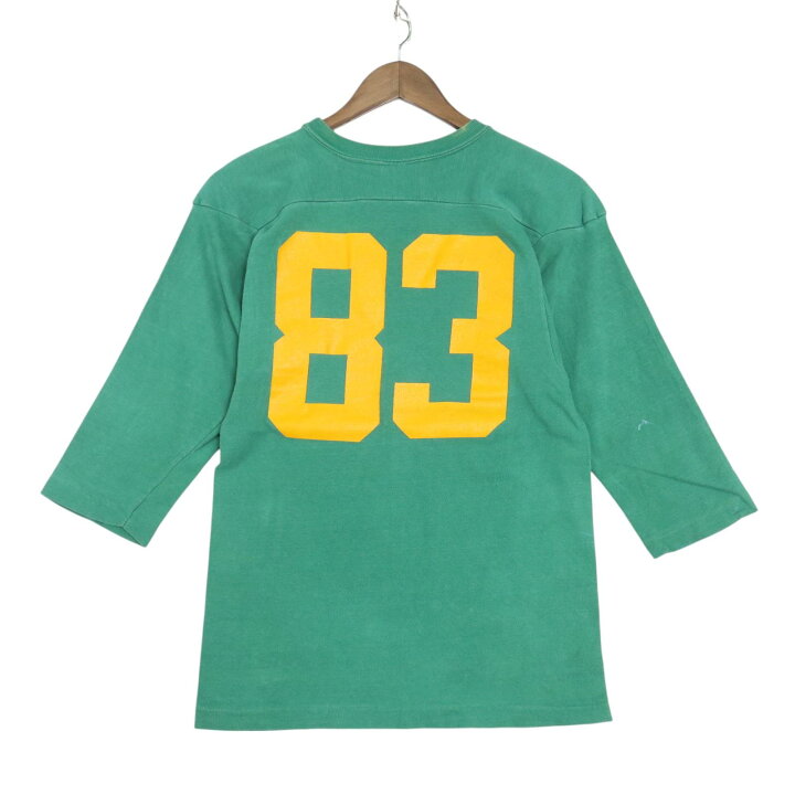 楽天市場】70年代 USA製 Champion チャンピオン フットボールTシャツ 