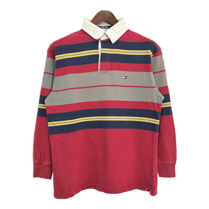 楽天市場】TOMMY HILFIGER トミーヒルフィガー 長袖ポロシャツ ラガー 