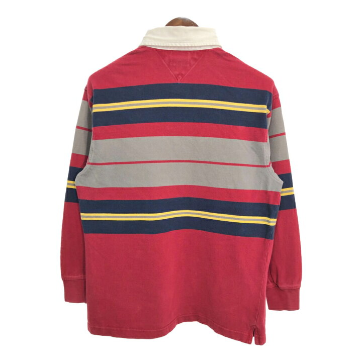 楽天市場】TOMMY HILFIGER トミーヒルフィガー 長袖ポロシャツ ラガー 