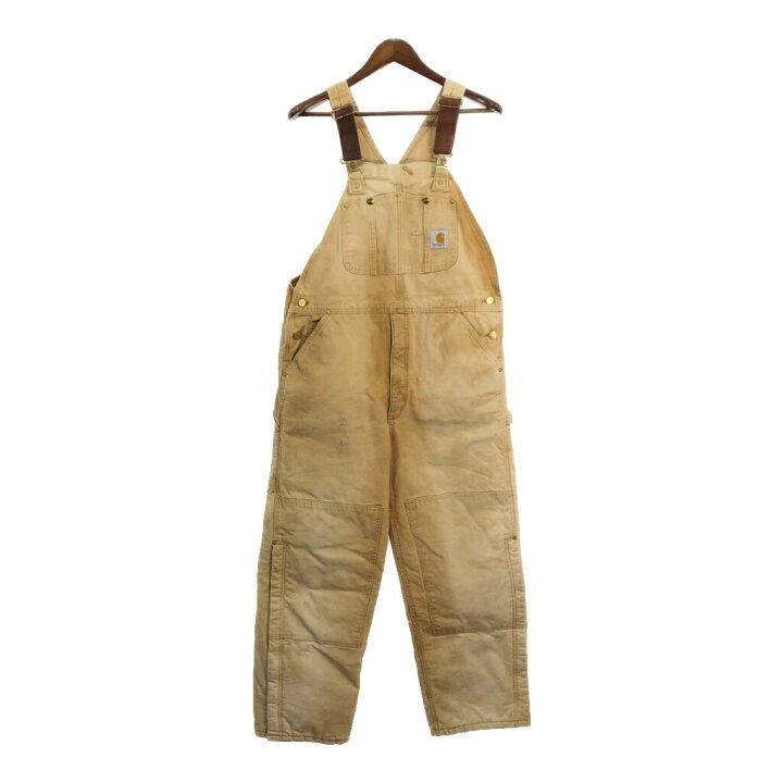 楽天市場】90年代 USA製 Carhartt カーハート ダック ダブルニー ビブ  