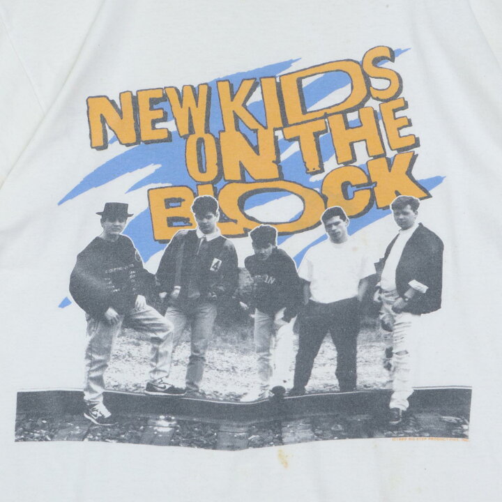 楽天市場】80年代 USA製 Hanes ヘインズ NEWKIDS ON THE BLOCK 半袖T  