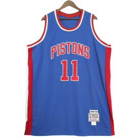USA製 Mitchell&Ness ミッチェルアンドネス NBA デトロイト・ピストンズ ユニフォーム プロチーム (メンズ 56)中古 古着 A4840
