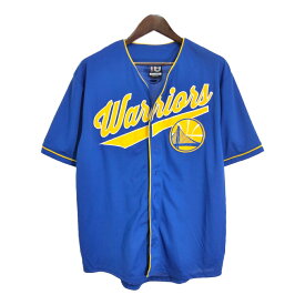 NBA ゴールデンステイト・ウォーリアーズ ユニフォーム プロチーム バスケットボール ブルー(メンズ XXL)中古 古着 T6969