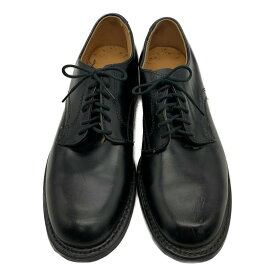 デッドストック 50年代 米軍 民間品 サービスシューズ レザーシューズ ミリタリー ブラック(レディース 5)中古 古着 KA2025