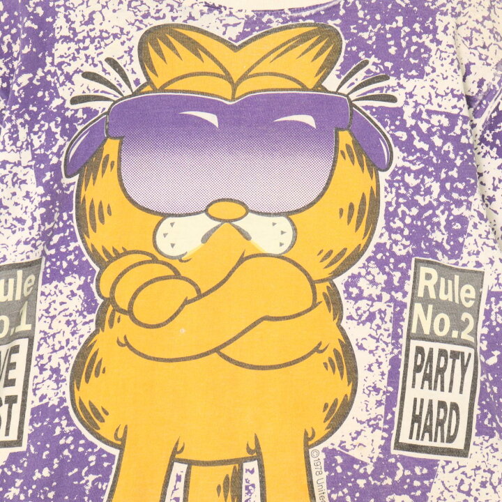 楽天市場】90年代 ガーフィールド Garfield AOP オールオーバー  
