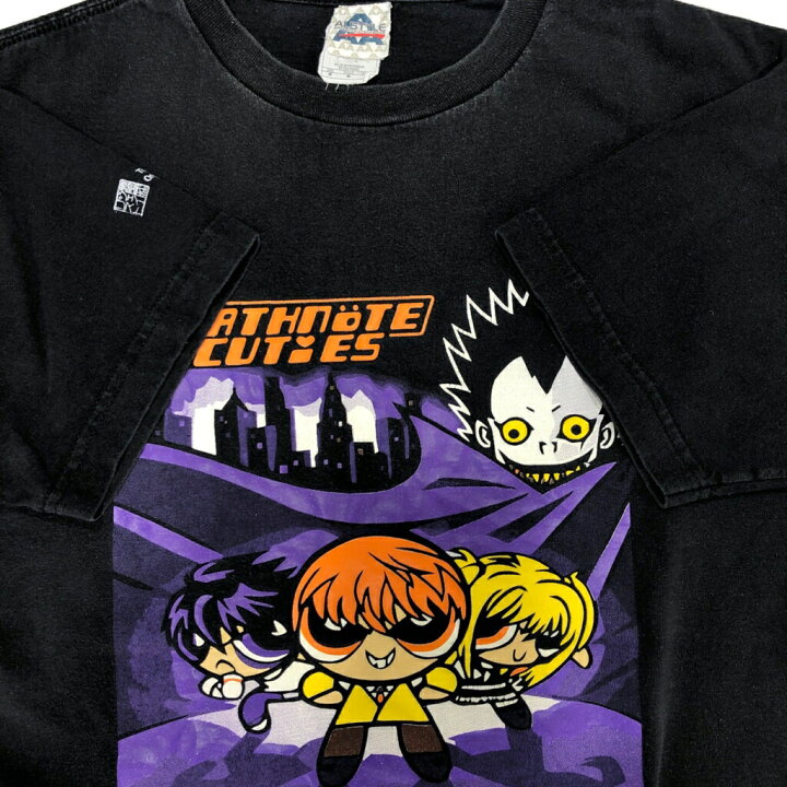 楽天市場】パロディ DEATH NOTE × パワーパフガールズ 半袖Tシャツ 
