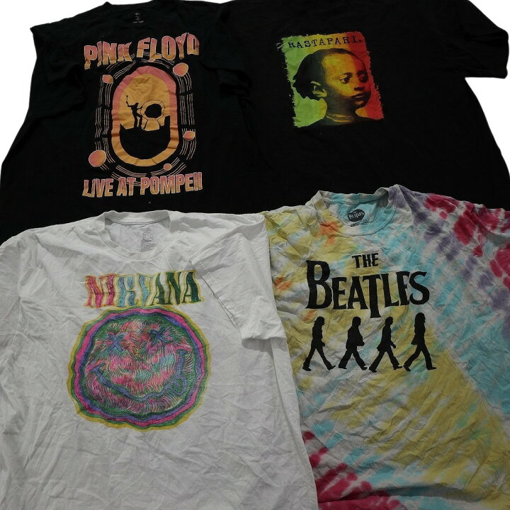 楽天市場】古着卸 まとめ売り 音楽・バンド 半袖Tシャツ 16枚セット  