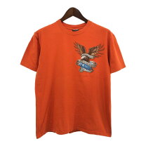 楽天市場】オレンジ（ブランドハーレー）（Tシャツ・カットソー 