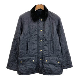 Barbour バブアー BEADNELL Polar Quilt ビードネル ポーラーキルト キルティングジャケット(レディース 10)中古 古着 U3477