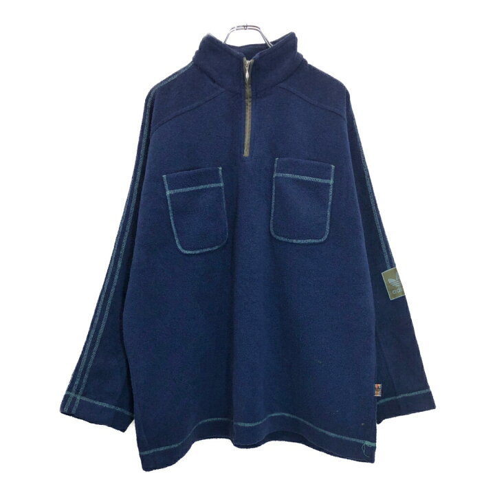 楽天市場】90年代 adidas アディダス ハーフジップフリースジャケット 