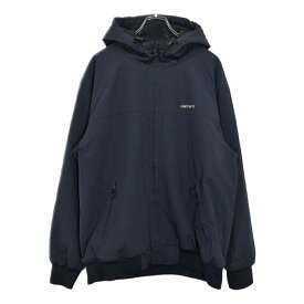 Carhartt カーハート HOODED SAIL JACKET ナイロンジャケット ネイビー(メンズ XL)中古 古着 U4331