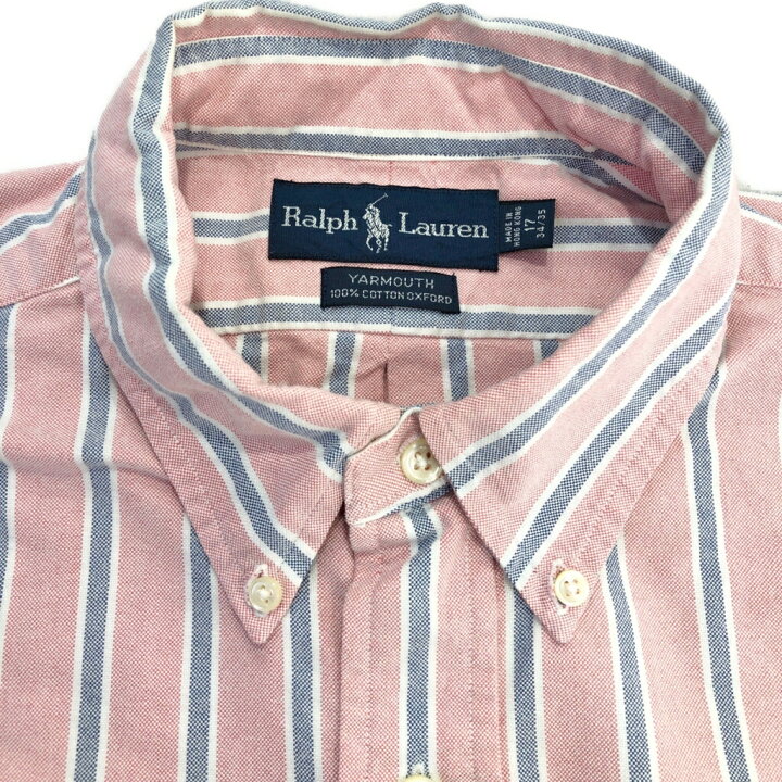 楽天市場】90年代 RALPH LAUREN ラルフローレン YARMOUTH ボタンダウン 