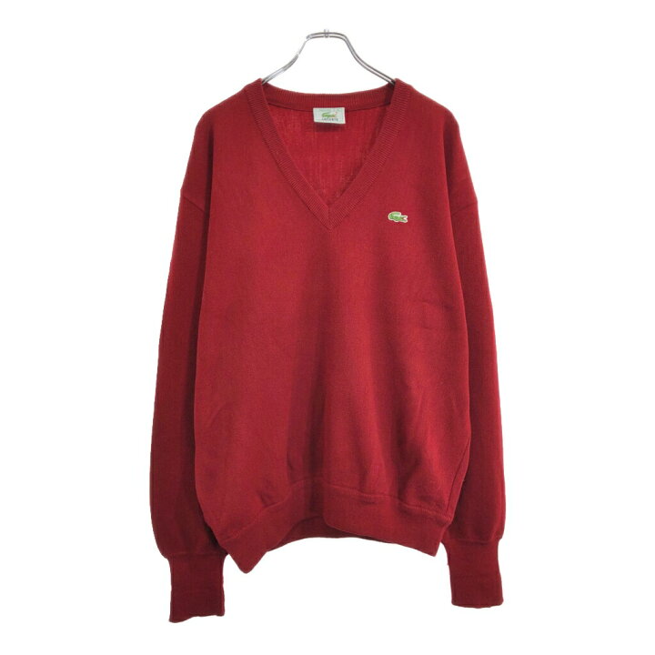 楽天市場】90年代 スペイン製 LACOSTE ラコステ Vネック アクリル 