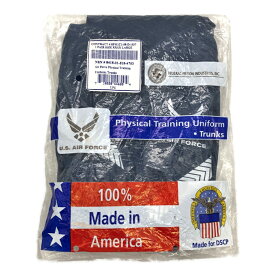 デッドストック 00年代 米軍実物 U.S.AIRFORCE PTU トレーニングショートパンツ ミリタリー ネイビー(メンズ XXXX-LARGE)中古 古着 U5724