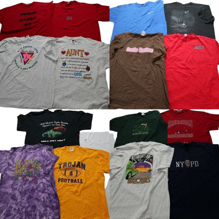 楽天市場】古着卸 まとめ売り 00s オールド 半袖Tシャツ 15枚セット 