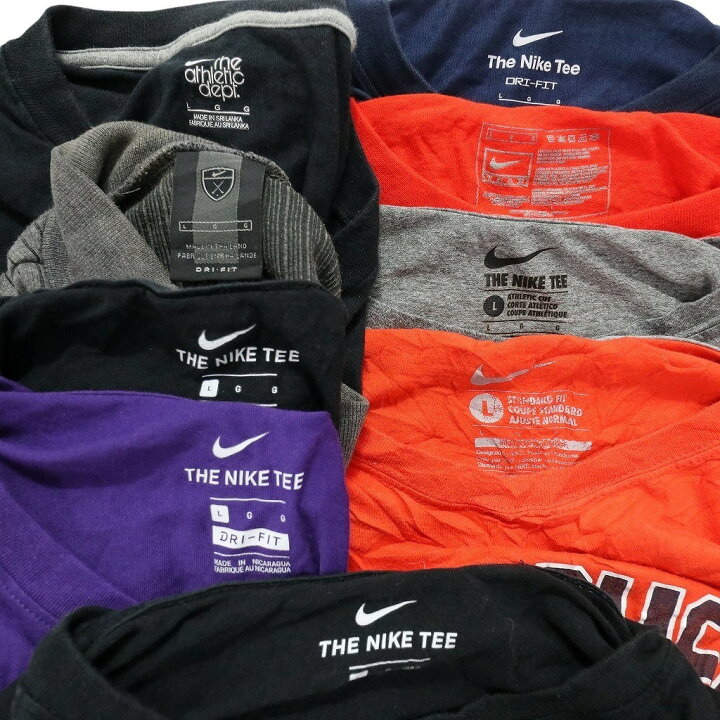 楽天市場】古着卸 まとめ売り ナイキ NIKE 長袖Tシャツ 9枚セット 