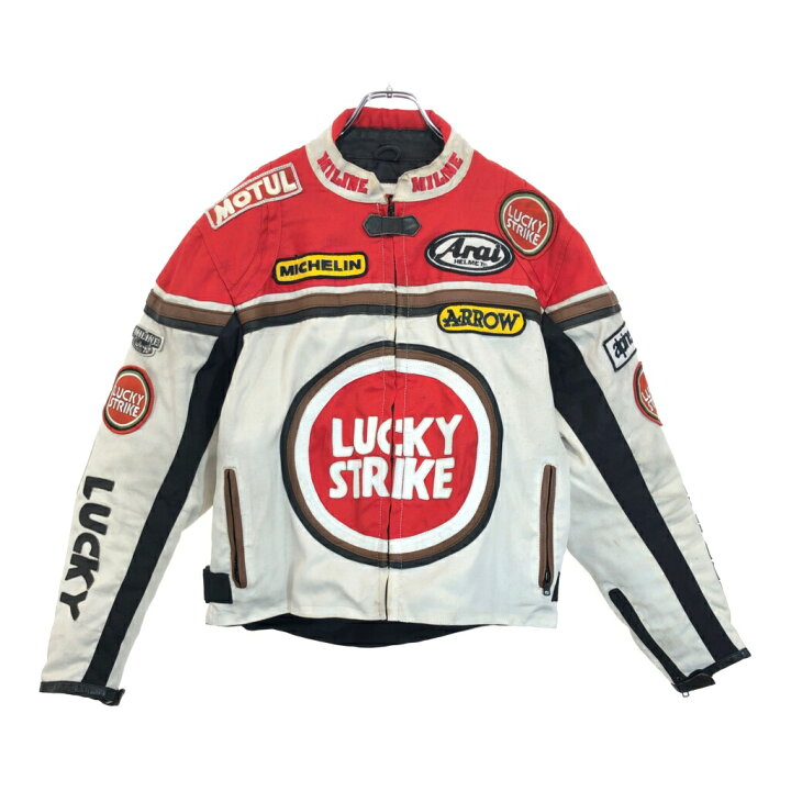 楽天市場】LUCKY STRIKE ラッキーストライク ナイロン ライダース 