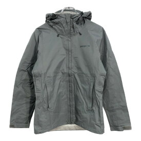 patagonia パタゴニア トレントシェル マウンテンパーカー アウトドア グレー(レディース S)中古 古着 U7669