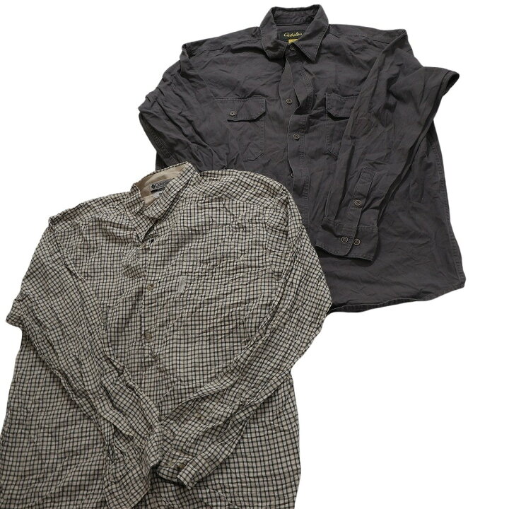 楽天市場】古着卸 まとめ売り アウトドアブランドMIX 長袖シャツ 10枚  