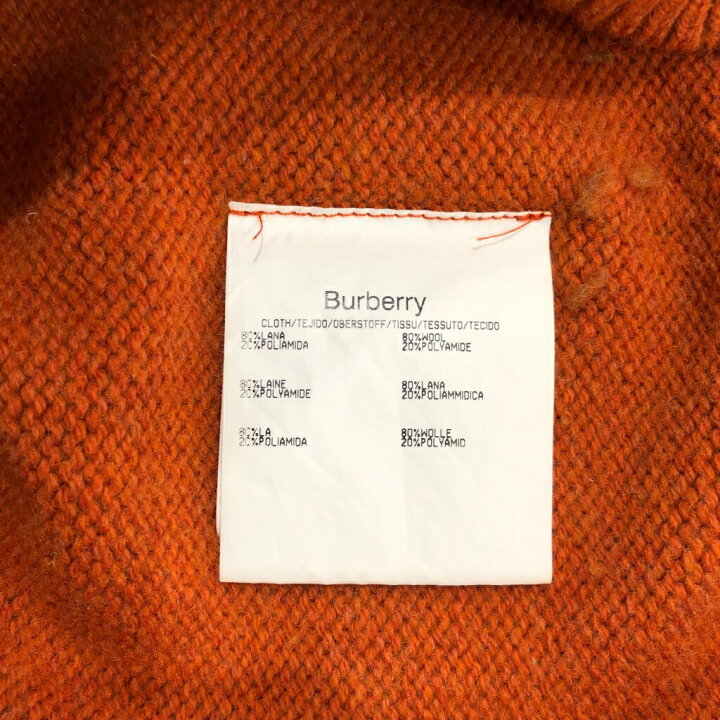 楽天市場】スペイン製 BURBERRY バーバリー ドライバーズニット  