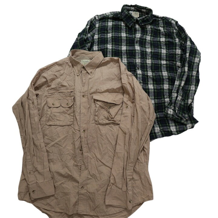 楽天市場】古着卸 まとめ売り アウトドアブランドMIX 長袖シャツ 10枚  