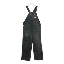楽天市場】carhartt オーバーオール ブラックの通販