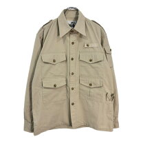 楽天市場】サファリ ジャケット ベージュの通販