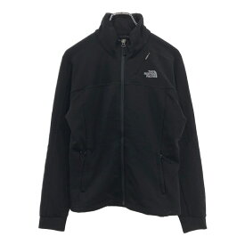 THE NORTH FACE ノースフェイス ソフトシェルジャケット アウトドア ブラック(レディース S)中古 古着 v2435