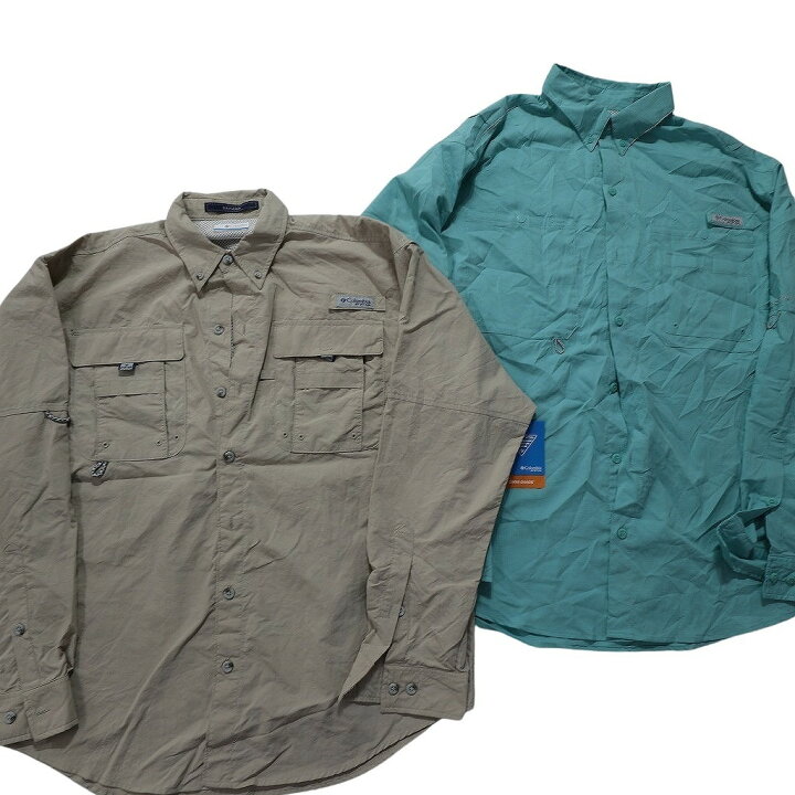 楽天市場】古着卸 まとめ売り コロンビア PFG 長袖シャツ 9枚セット  