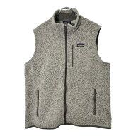 patagonia パタゴニア ベターセーター フリースベスト アウトドア グレー(メンズ XL)中古 古着 V9834