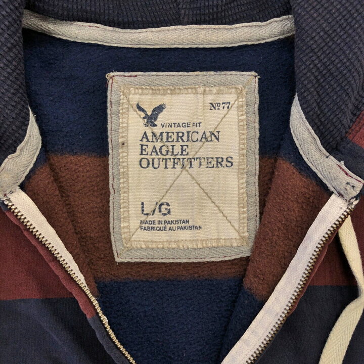 楽天市場】American Eagle アメリカンイーグル フルジップスウェット 