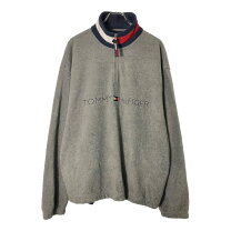楽天市場】フリース ハーフジップ（ブランドトミー・ヒルフィガー 