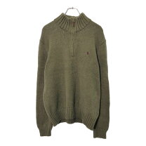 楽天市場】ポロラルフローレン ハーフジップ コットンの通販