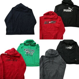 古着卸 ブランドMIX スウェット 7枚セット (レディース L /XL /2XL /3XL ) チャンピオン ハーレーダビットソン 中古 古着 ND7298