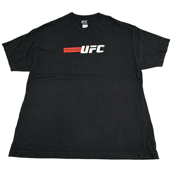 00年代 UFC 2009 半袖Ｔシャツ 大きいサイズ ブラック(メンズ 2XL)中古 古着 Y0557