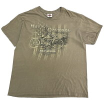 楽天市場】ハーレーダビッドソン tシャツ（カラーカーキグリーン 