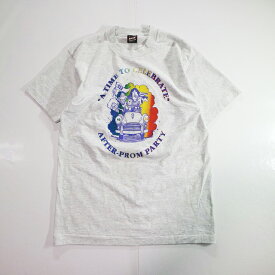 90s USA製 FRUIT OF THE LOOM "AFTER-PROM PARTY" Tシャツ(L) k9252