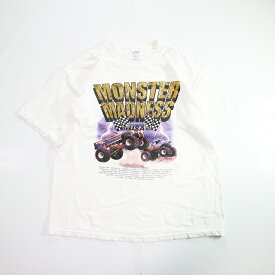 00s GILDAN" MONSTER MADNESS" Tシャツ レーシング(XL) k9258