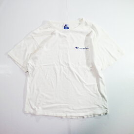 90s Champion ワンポイント ロゴ Tシャツ チャンピオン(LARGE) k9259