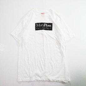 80s USA製 Royal FIRST CLASS "MaryPoss" ロゴ Tシャツ(X-LARGE) k9582