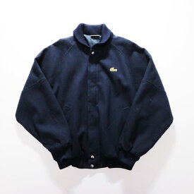 90s レディース CHEMISE LACOSTE ウール ブルゾン ジャケット ラルフローレン(14)l8587