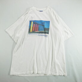 90s USA製 All Sport Columbus Indiana Tシャツ 企業(XL) l0549
