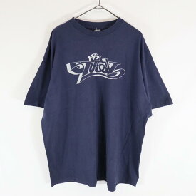 90s USA製 Stussy グラフィック ロゴ Tシャツ オールド ステューシー(XX-LARGE) n1577