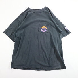 90s USA製 "CALIFORNIA SPORT" ポケット Tシャツ(L) l0498