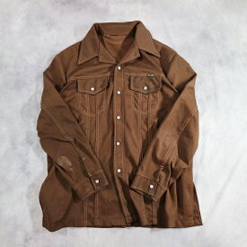 70s Wrangler L/S ウエスタン シャツ ラングラー k2162