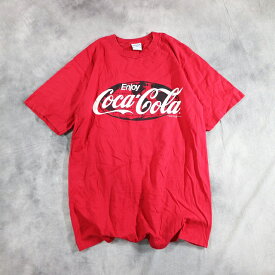 90s GEAR コカ コーラ ロゴ Tシャツ 企業 Coca Cola(L) k2335